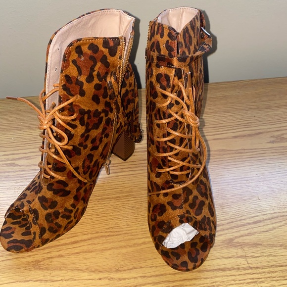 Leopard booties - Picture 4 of 5